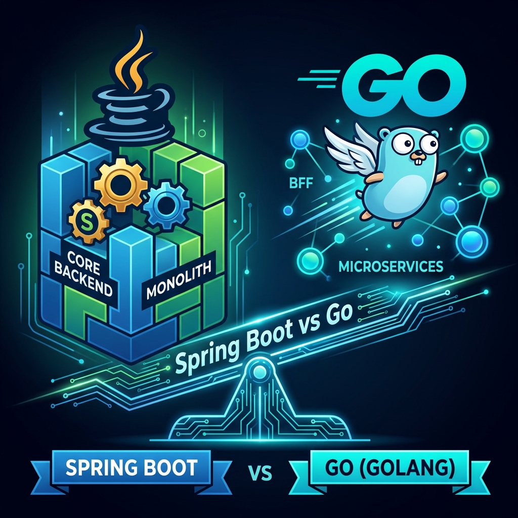 Spring Boot vs Go (Golang): Choosing the Right Tool for BFF vs Core Backend Systems